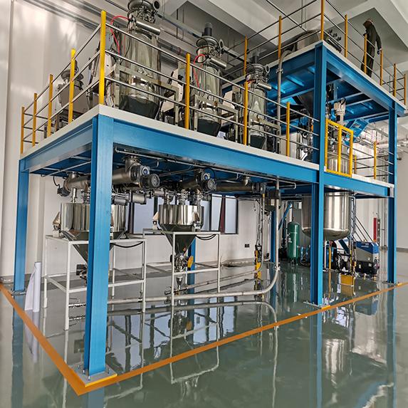 江蘇客戶新能源儲(chǔ)能材料中試車間